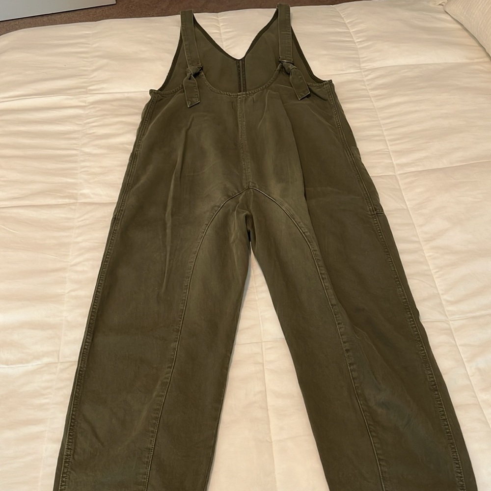 Free People Olive Jumpsuit - Picture 4 of 5